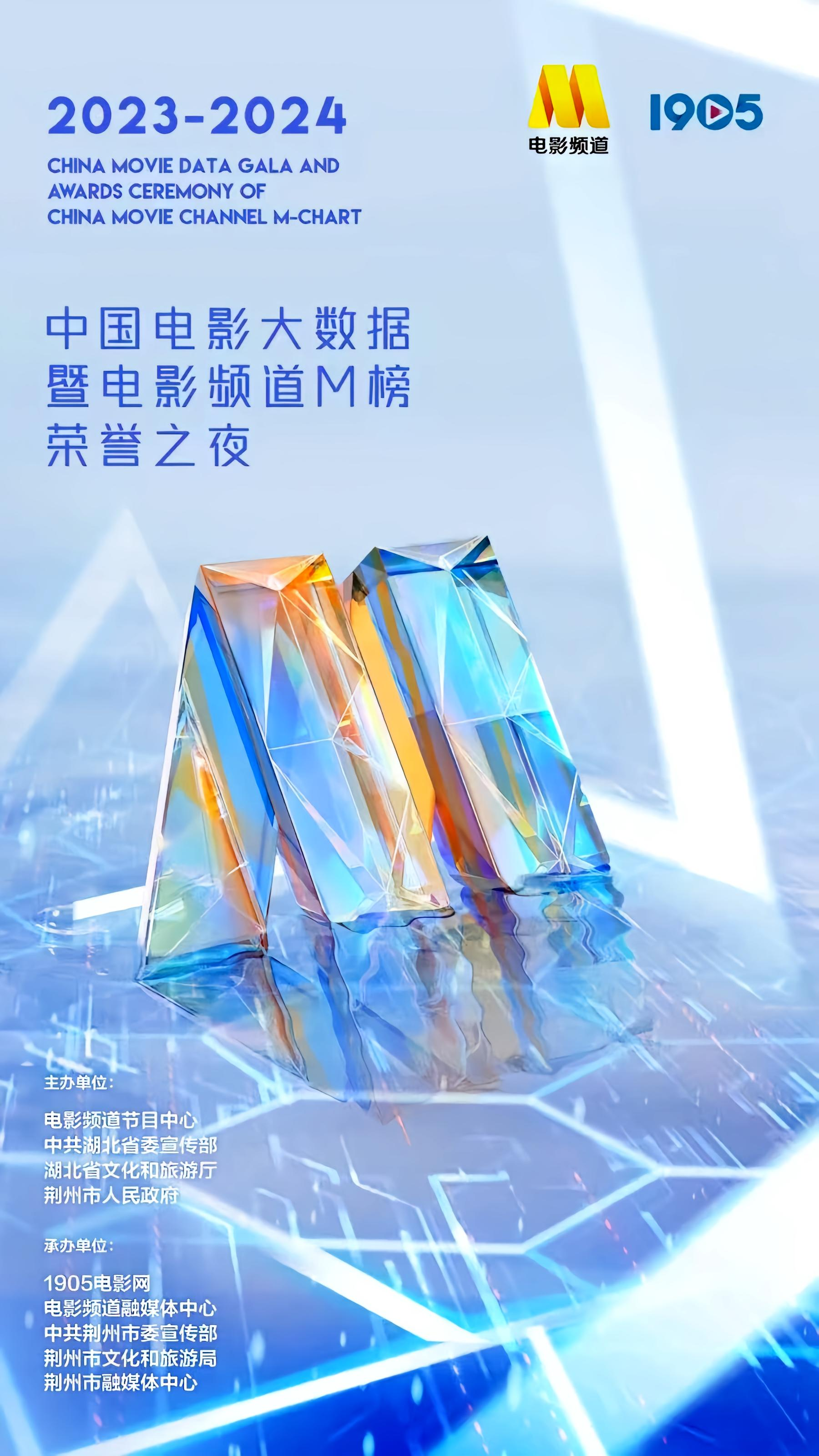 2023-2024年度中国电影大数据暨电影频道M榜荣誉之夜