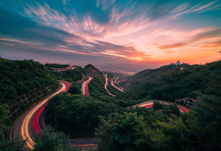 骊山晚照