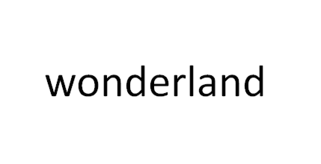 WONDERLAND