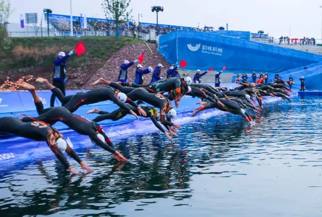 淳安界首体育中心铁人三项赛场