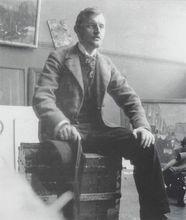 爱德华·蒙克沉思