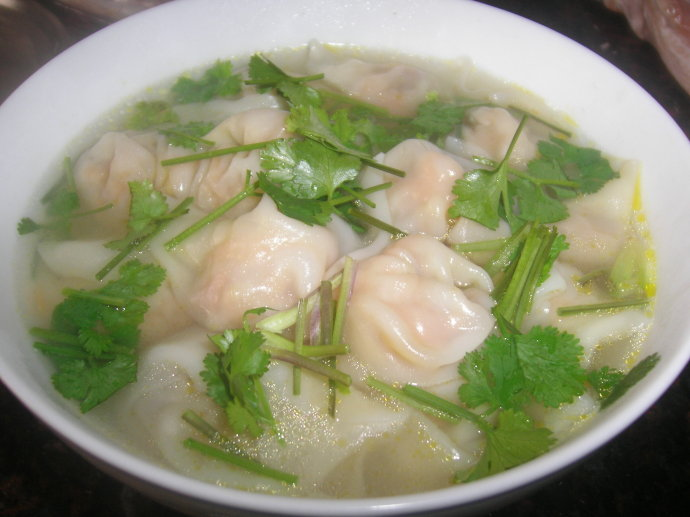 不同做法馄饨图片