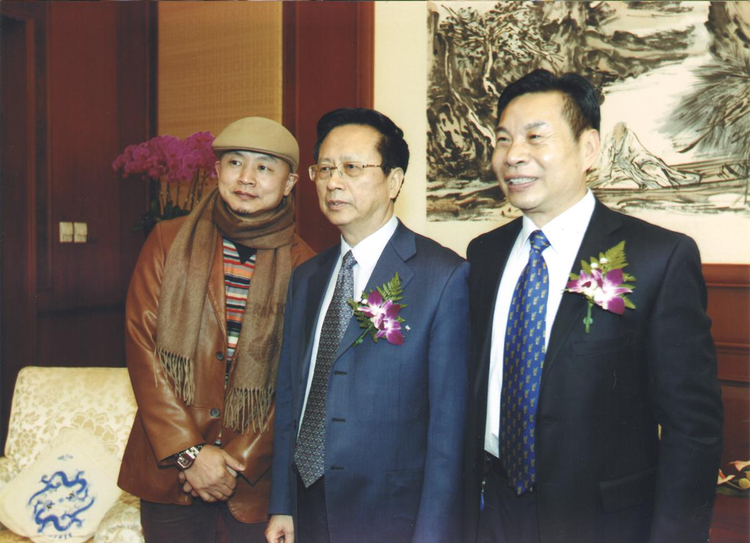 人大副委员长民建中央陈昌智主席亲切接见