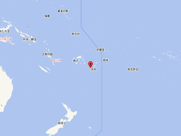 1·4斐济群岛地震