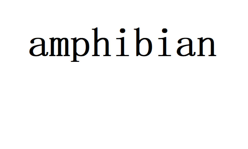 amphibian