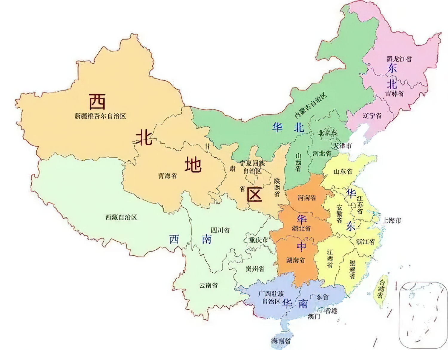 中国西北地区