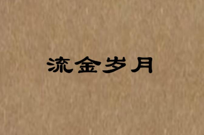 流金岁月