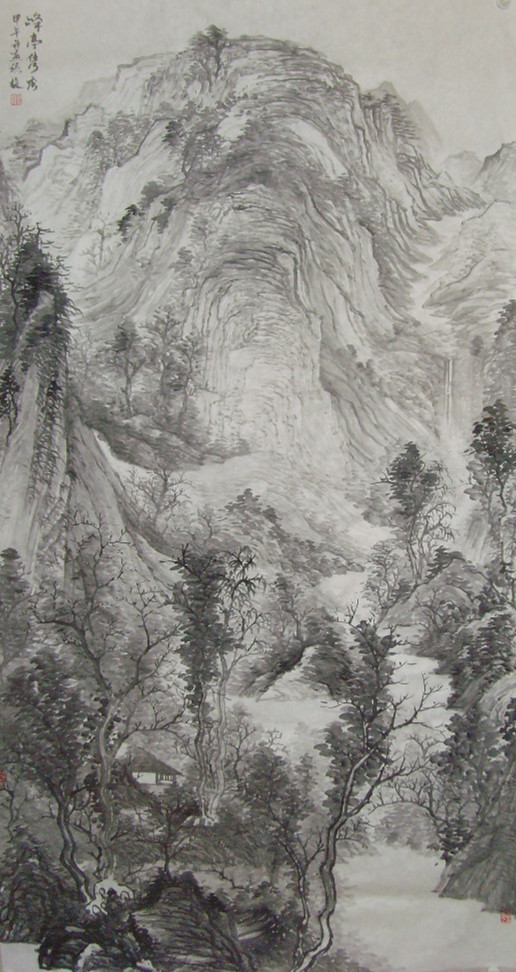 孙捷国画