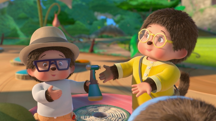 1980年由小动物主演的日本动画系列《二乡之蒙奇奇》进一步普及了