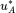 u_{A}^{*}