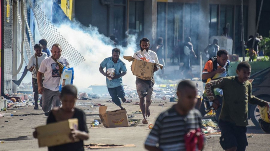 1·10巴布亚新几内亚骚乱事件