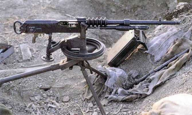 霍奇克斯M1914重机枪
