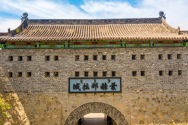 吉林省四平市叶赫那拉城城门