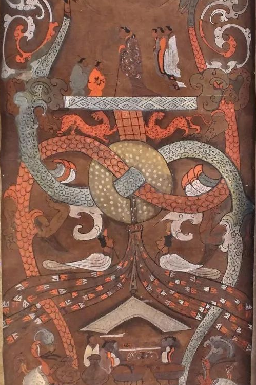 马王堆一号汉墓t型帛画