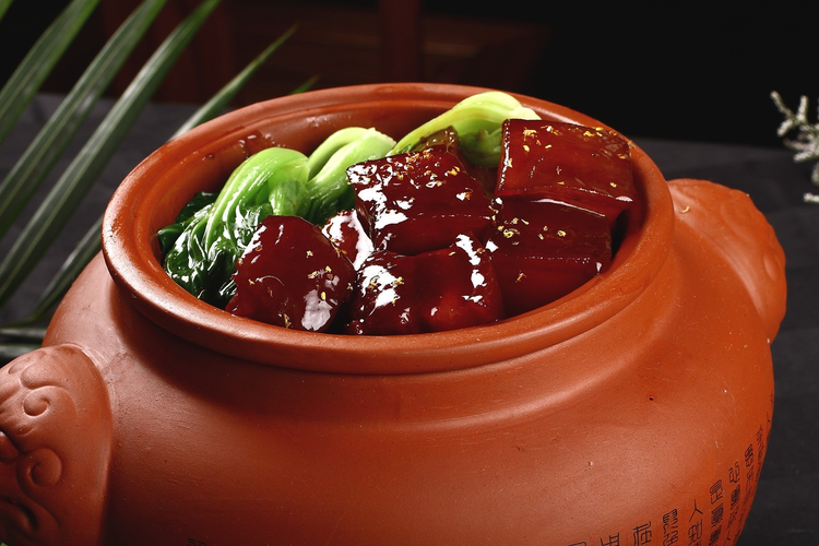食品餐饮，中国菜系，桂花红烧肉
