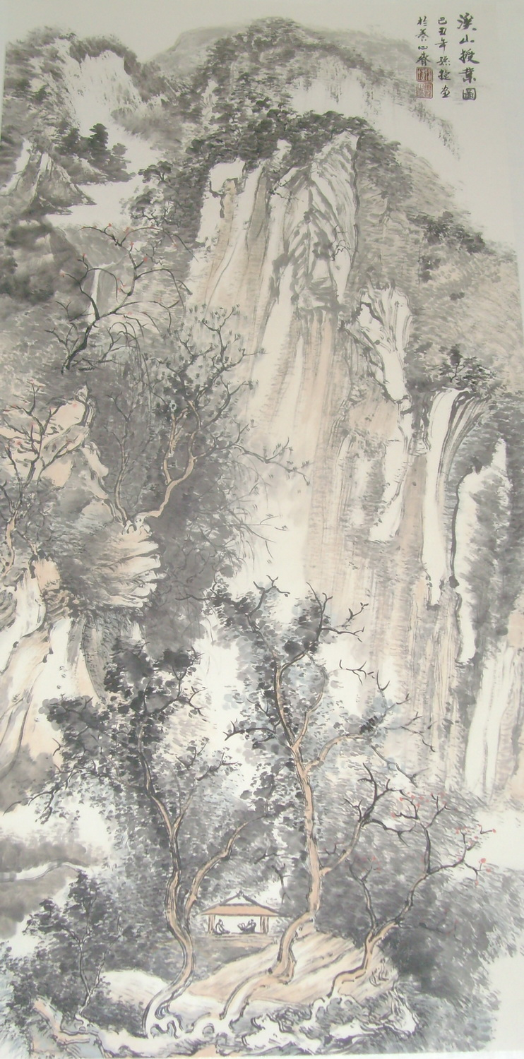 孙捷国画