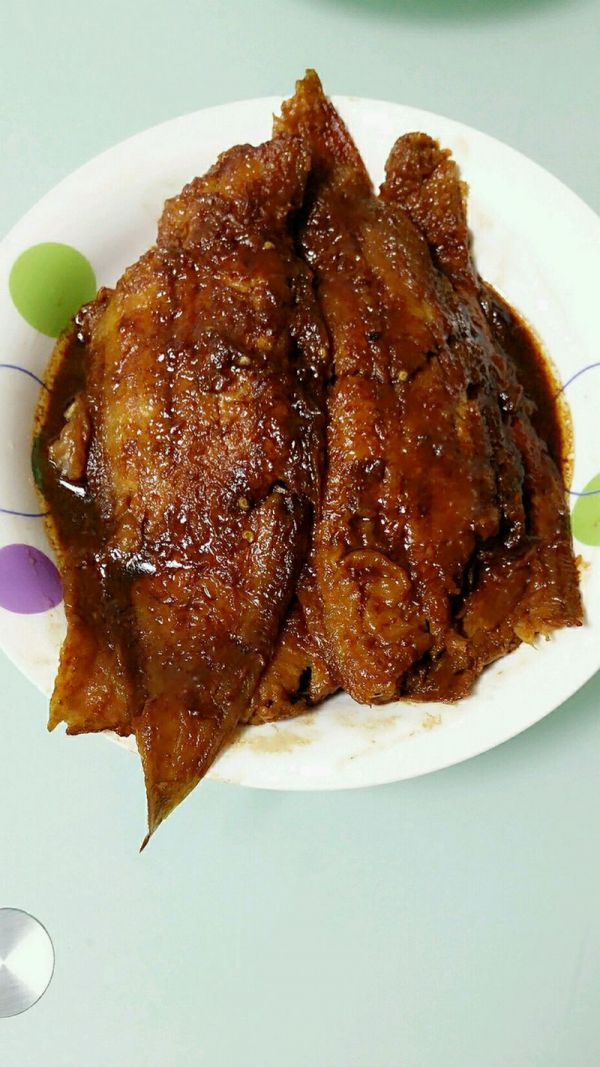 红烧比目鱼