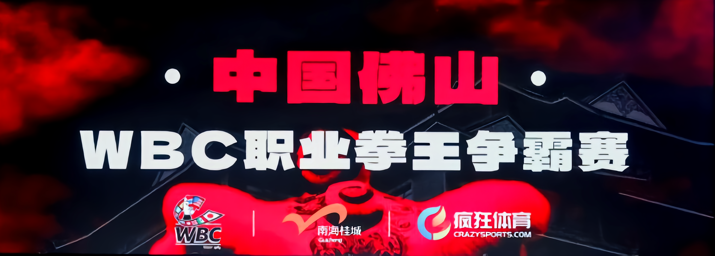 2024中国佛山WBC职业拳王争霸赛