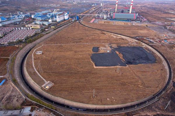 大秦铁路塔山专运线装车点