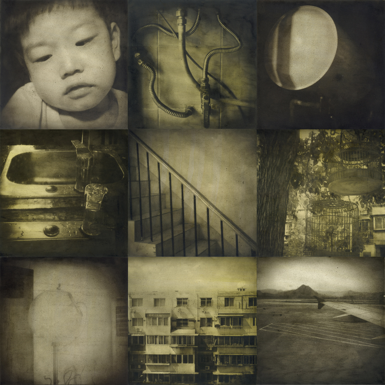 孙鹏 《生活影像系列》材料：树脂板 2013