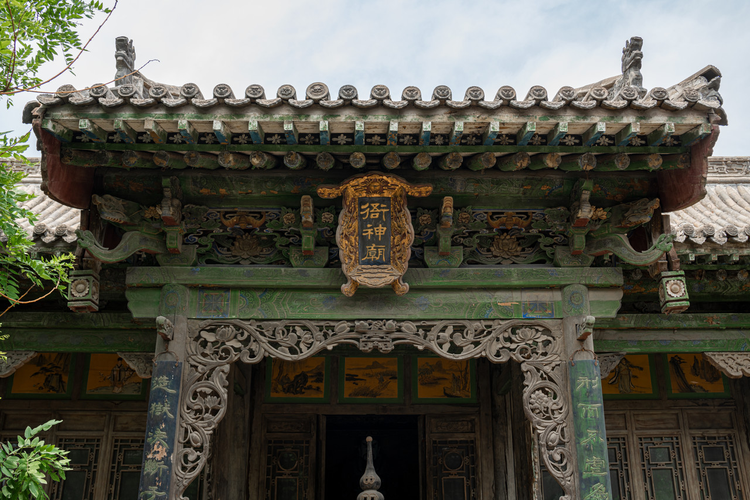 山西晋中榆次古城榆次县衙古建筑景观
