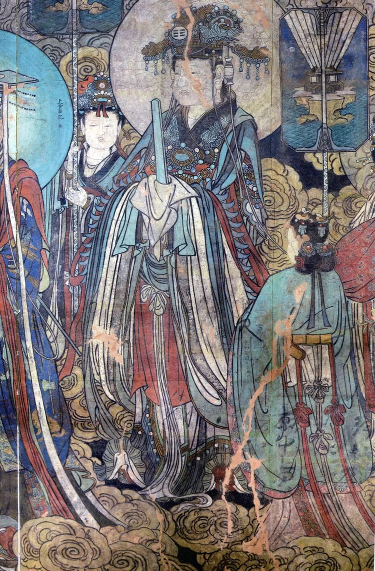 平阳府壁画东壁第三主神：后土.jpeg