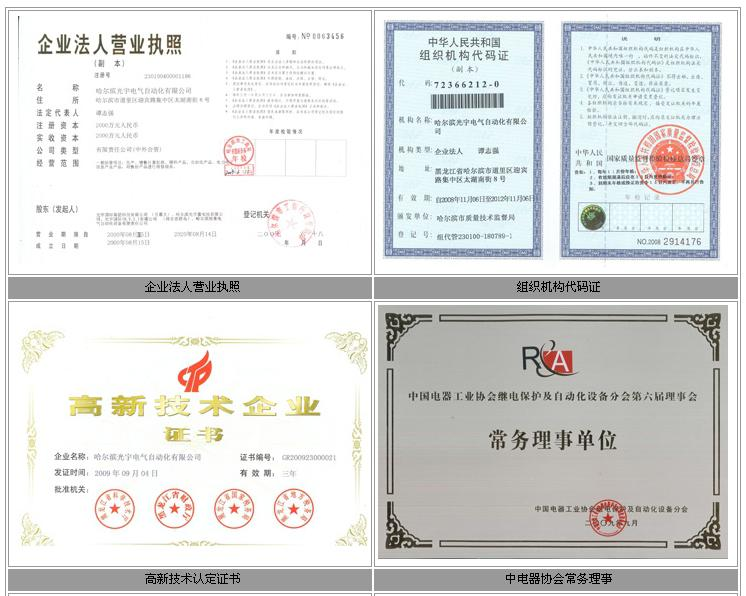 资质证明