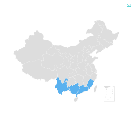 砂仁——中国分布.png