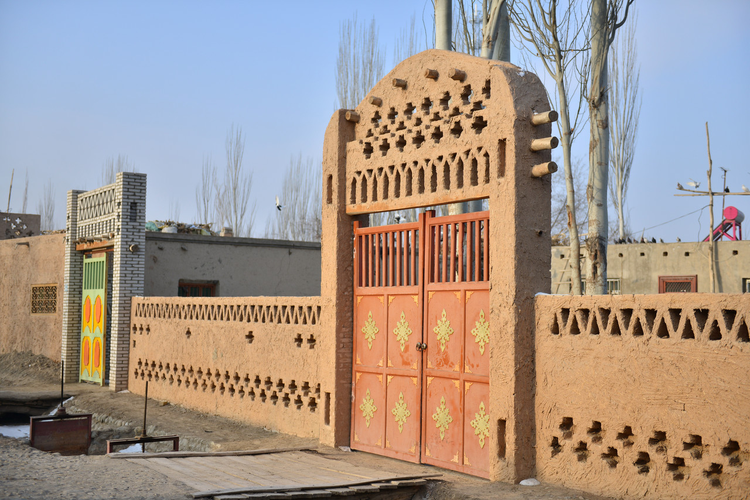 维吾尔族特色大门
