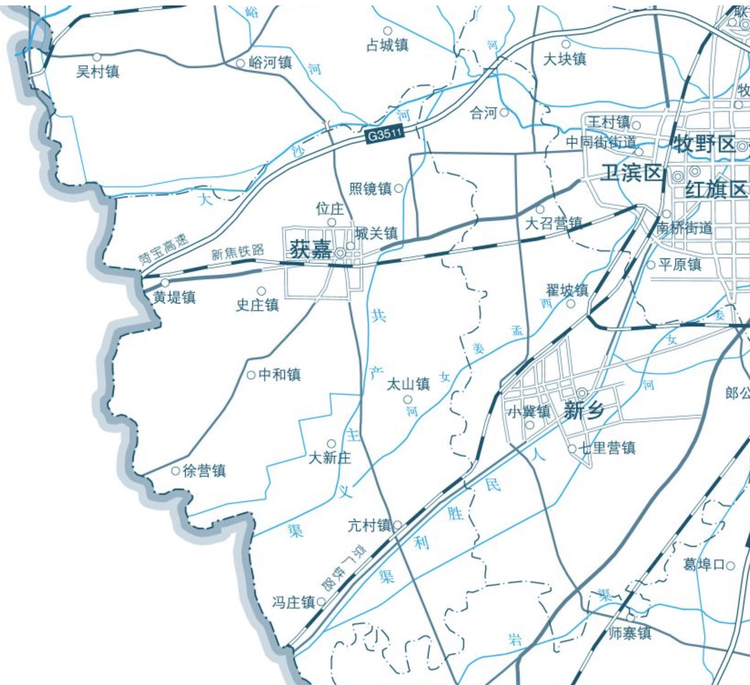 获嘉县地图.jpeg