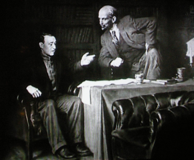 拉科西·马加什与革命导师列宁