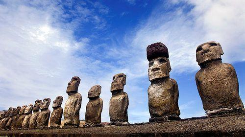 复活节岛石像