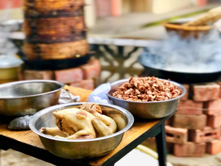 农家九大碗坝坝宴也可以很美……所有图片均由苹果8p拍摄和处理……