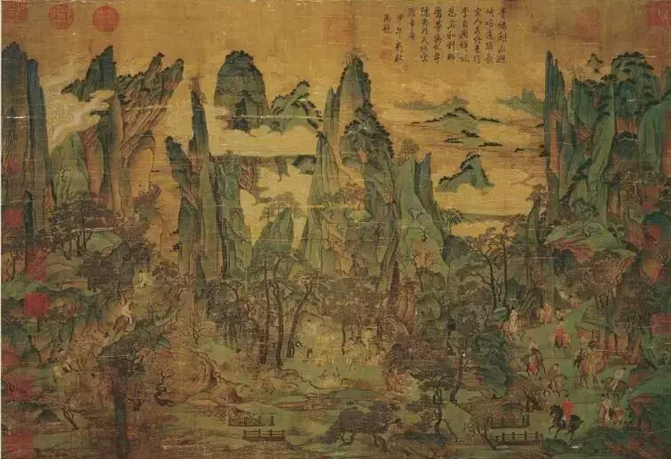唐玄宗入蜀避安史之乱.png