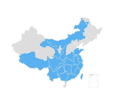  红头长尾山雀中国分布图.png