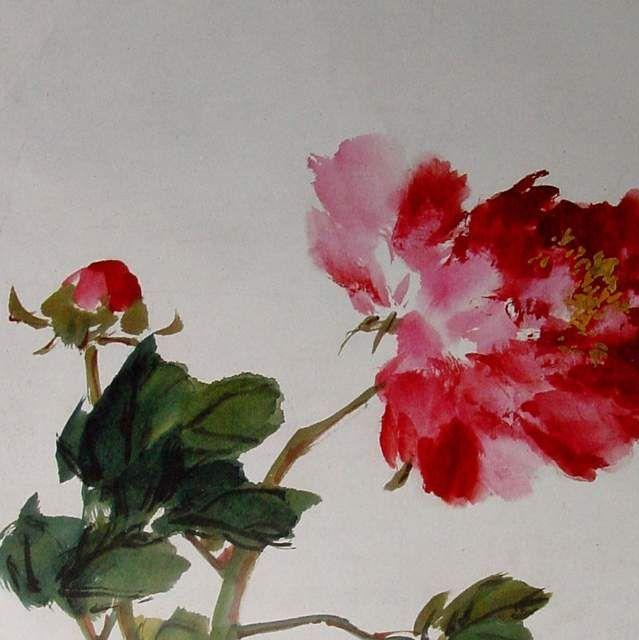国画牡丹