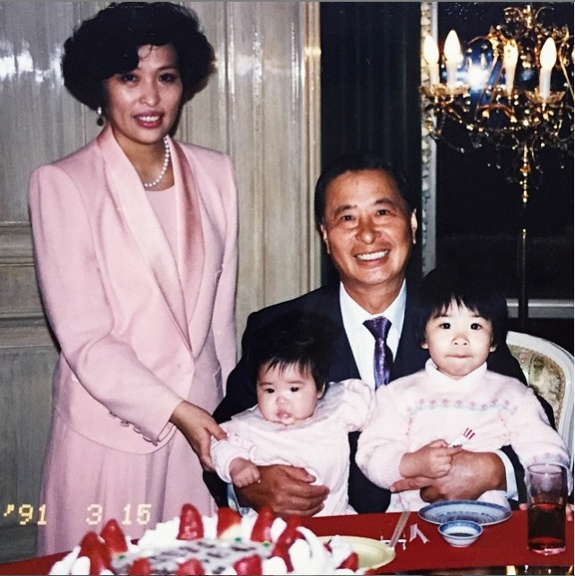 刘惠娟合影