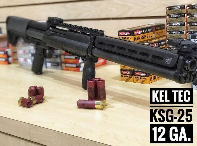Kel-Tec KSG霰弹枪
