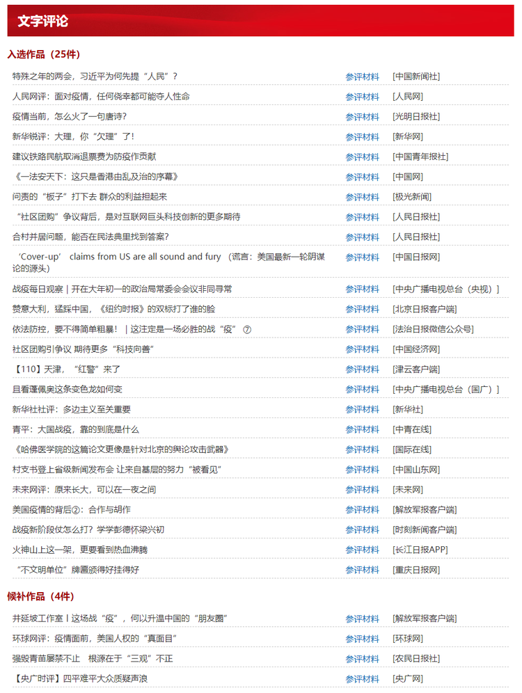 第三十一届中国新闻奖