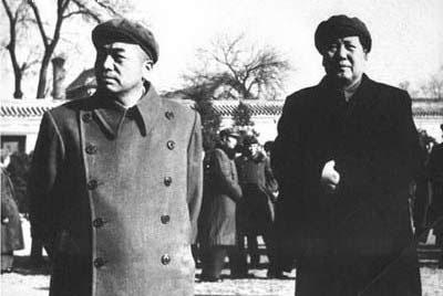 彭德怀与毛泽东（1953年）