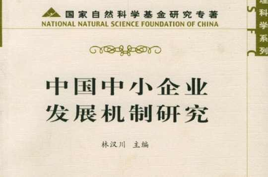 中国中小企业发展机制研究