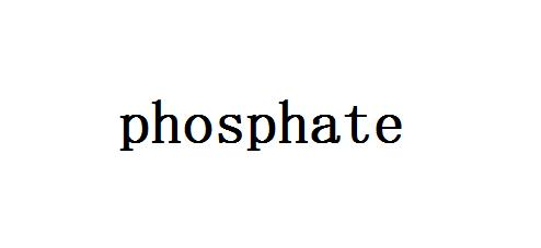 phosphate 