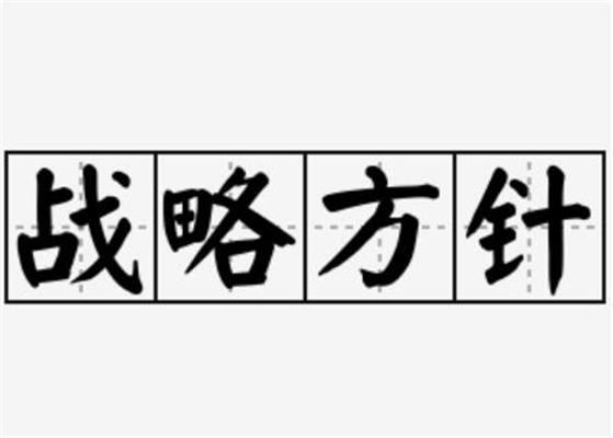 战略方针