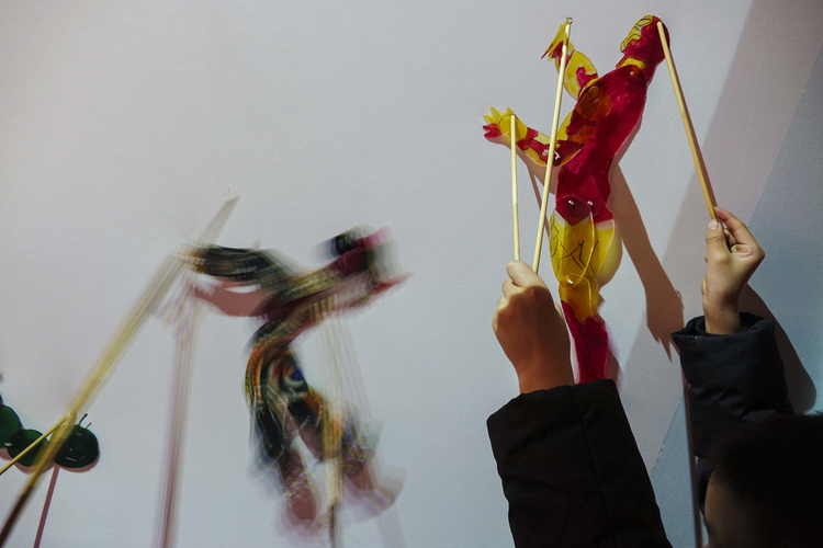 北京：泰山皮影戏体验馆举办迎春活动