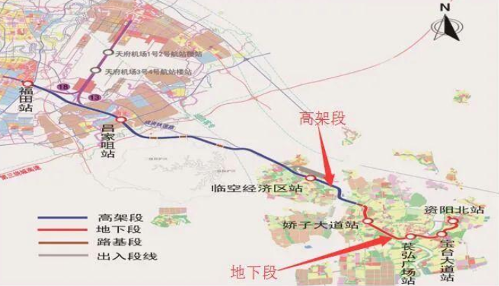 成都市域铁路S3线