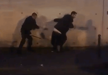 法国警察射杀中国公民被关押 抗议华人获释