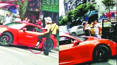 “保时捷女司机”一掌“掴掉”丈夫派出所所长职务