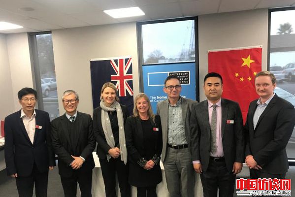 董增军率中国企业代表团赴新西兰考察访问