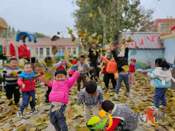 落叶飞舞，创意无限——平度这家幼儿园特色活动让孩子们乐翻天.jpg