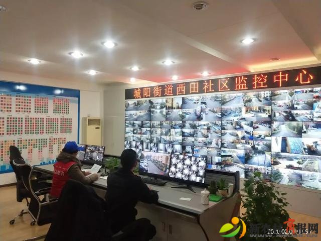 阳光城阳党旗飘扬 众志成城坚决打赢